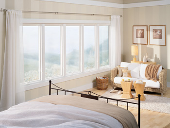 Casement Windows in Bedroom