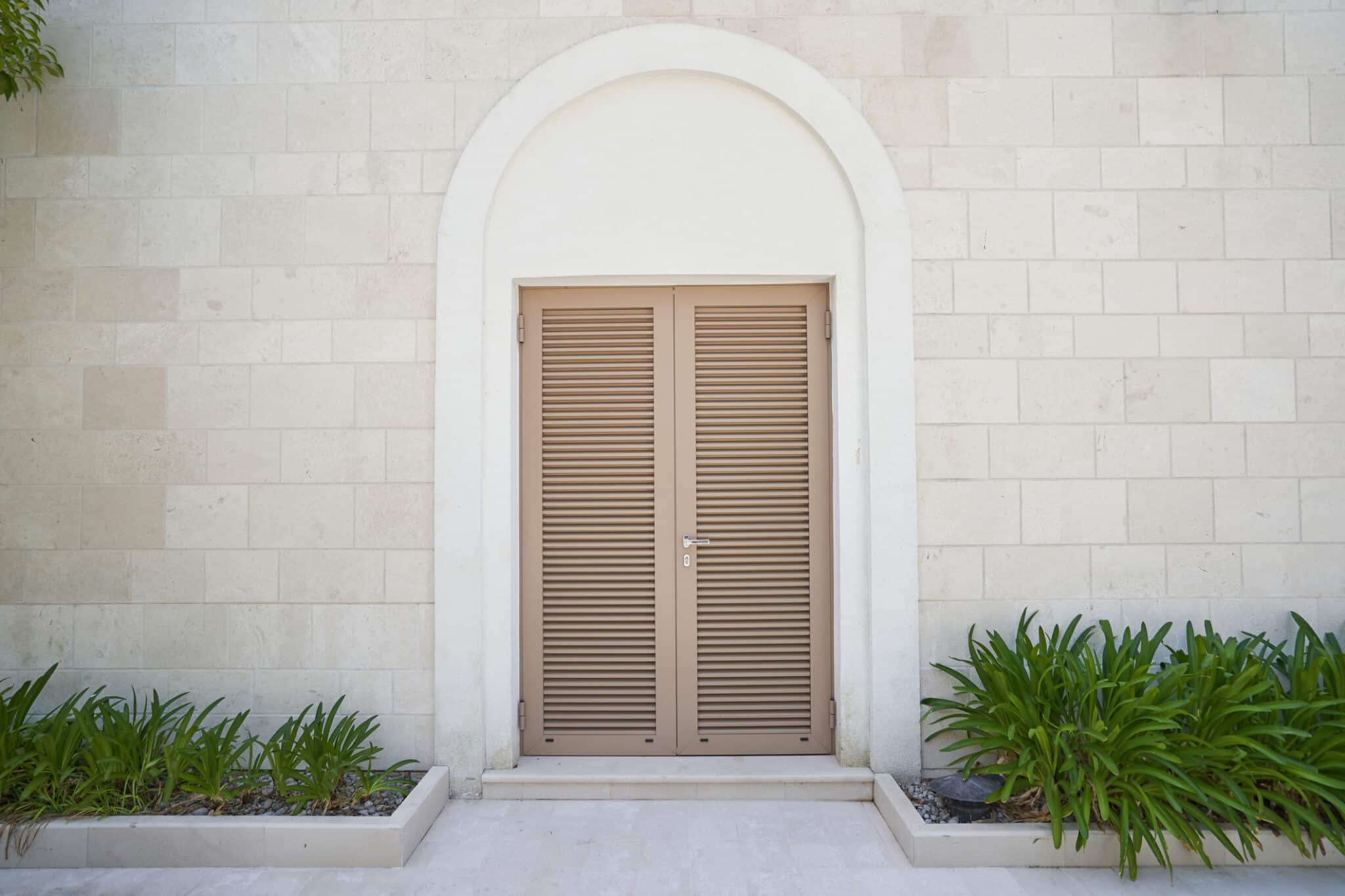 Louvered Doors for Tropical Homes